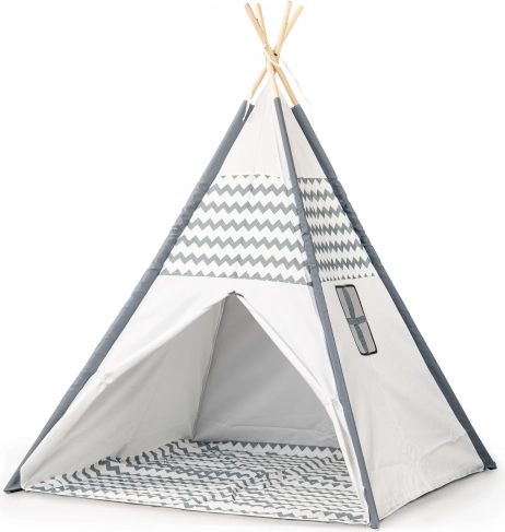 Detský teepee stan s podlahou ECOTOYS