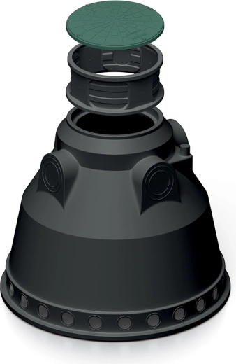 Upraví výšku revízneho otvoru podľa terénu