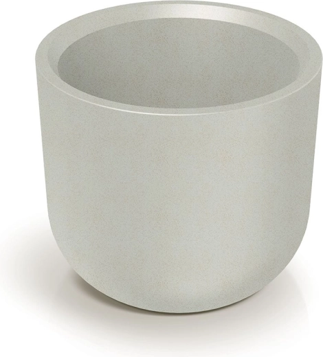 Kvetináč Molta Round High 40 cm – pieskový