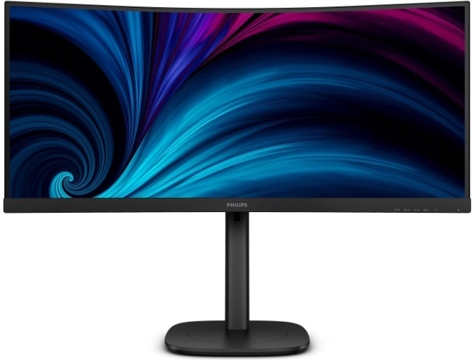 Philips 34" zakrivený ultrawide monitor VA s HDMI, DisplayPort a RJ‑45
