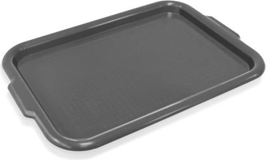 Plastový servírovací podnos TORO 48 × 34 cm antracit