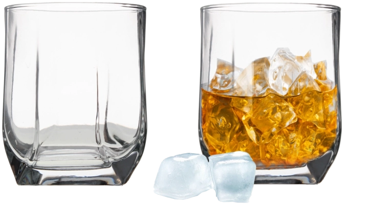 Súprava pohárov na whisky Tuana 320 ml, 6 ks