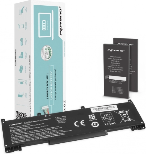 Batéria Movano RH03XL pre HP ProBook 440/445/450/630/640/650 G8–G10 (3550 mAh, 40 Wh)