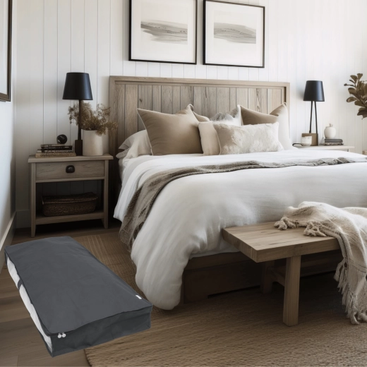 Nízky profil na uloženie pod posteľ