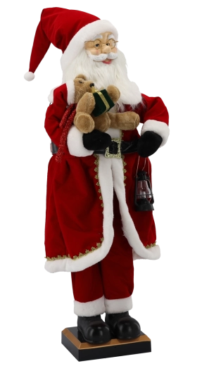 Santa Claus s medvedíkom