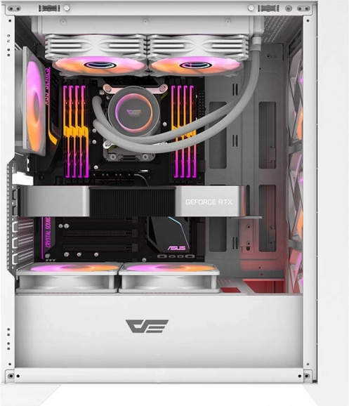 RGB vzhľad za tvrdeným sklom