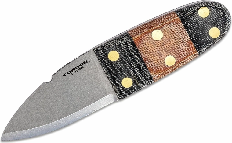 Dýka Condor Primitive Bush 6,7 cm, micarta, kožené puzdro