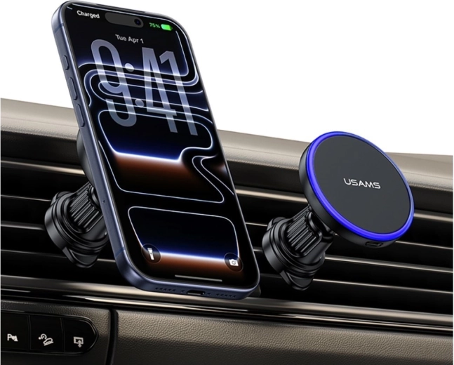 Silný magnet a stabilné uchytenie do ventilácie