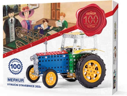 Výročná stavebnica Merkur M2020, 753 dielov, 100 modelov