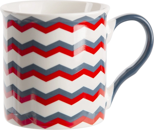 Hrnček Easy Morning 250 ml s chevron vzorom