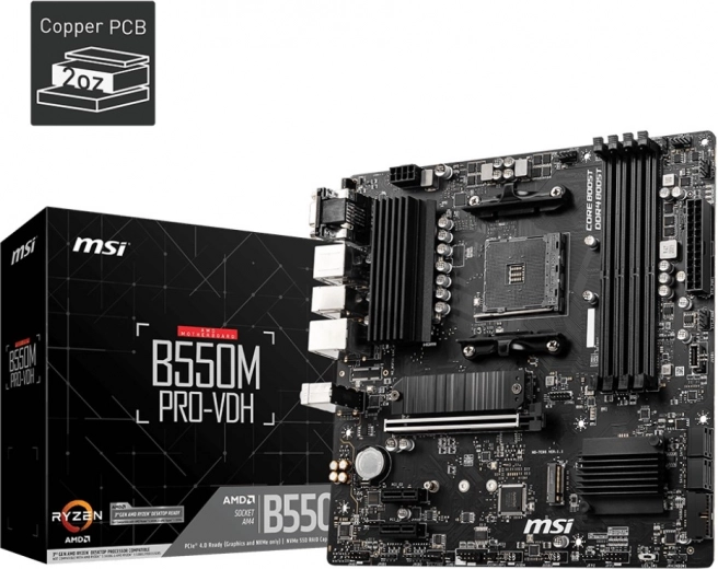Základná doska MSI B550M PRO-VDH