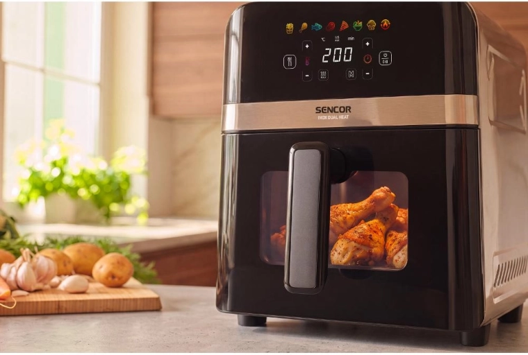 Rovnomerné prepečenie s Dual Heat