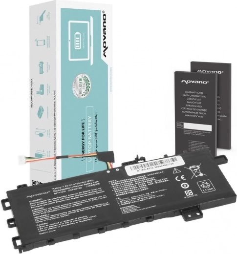 Movano batéria B21N1818 pre Asus VivoBook 15 A512/R512/X512 (4150 mAh, 32 Wh)