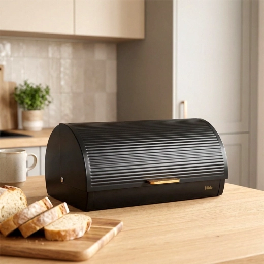 Pohodlné rolovacie veko so zlatým úchytom