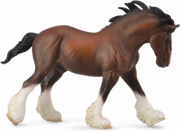 Ogier Clydesdale hnedák – zberateľská figúrka COLLECTA