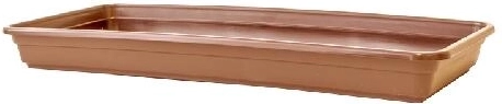 Miska pod truhlík Lobelia 60 cm terakota