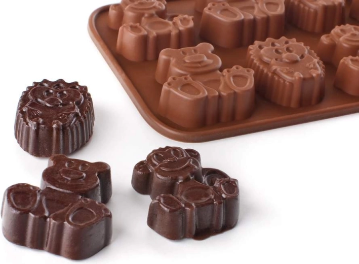 Neprilnavý a ohybný silikón pre ľahké vyklopenie