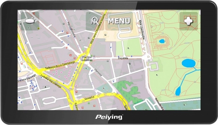 GPS navigácia PEIYING Alien s mapou Európy 7"