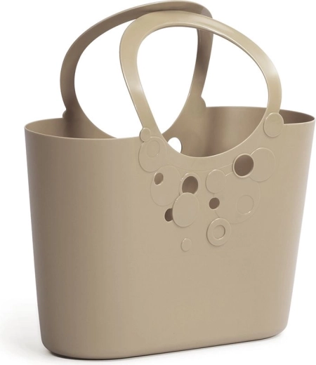 Plastová taška Lily mocca 14,8 l