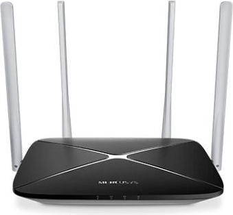 Mercusys AC12 AC1200 dvojpásmový Wi‑Fi router (1× WAN, 3× LAN)