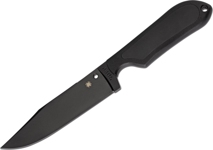 Spyderco Street Bowie taktický nôž s pevnou čepeľou 12,8 cm celkom čierny