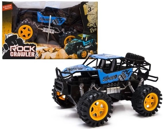 Modré terénne auto