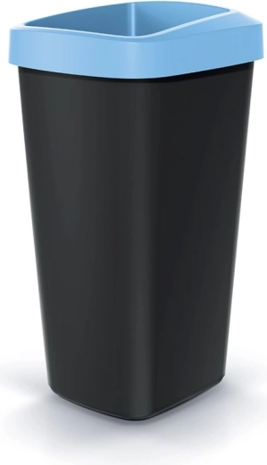 Odpadkový kôš 25 l svetlomodrý COMPACTA Q DROP