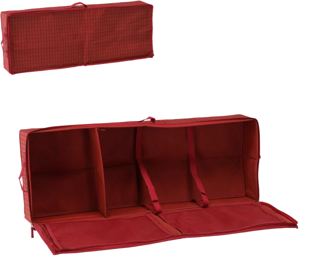 Organizér na baliaci papier červený 80 × 30 × 12 cm