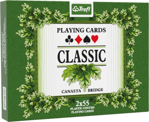Trefl Klasické hracie karty Classic 2 x 55