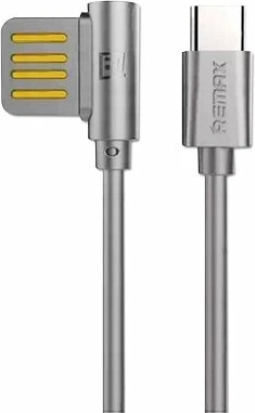 Remax RC-075a dátový USB‑C kábel 1 m sivý