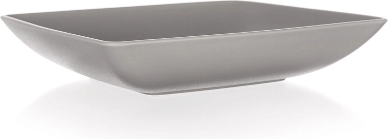 Hlboký štvorcový tanier 17,5 × 17,5 cm z plastu LATTE CULINARIA
