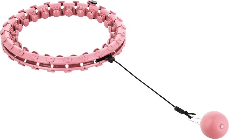 Nastaviteľná masážna obruč so závažím pre intenzívny tréning