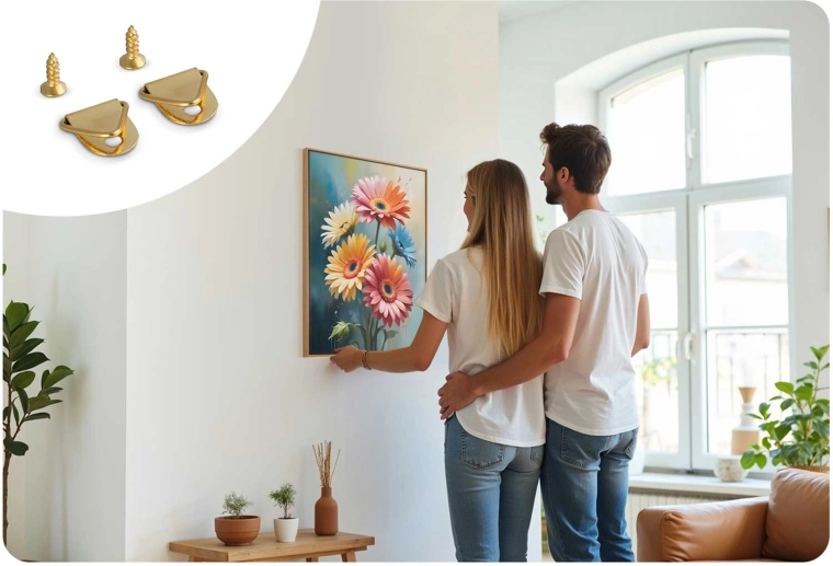 Zavesíte behom chvíľky – sada háčikov vrátane