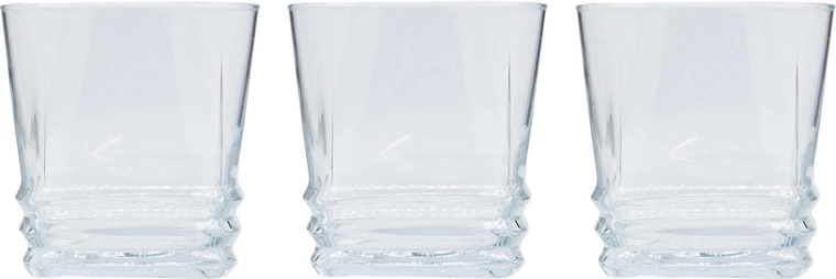 Poháre Elegan 315 ml nízke, sada 3 ks
