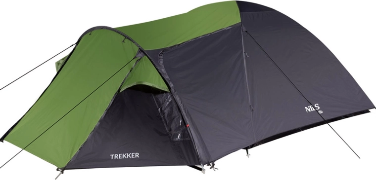 Turistický stan NILS Camp Trekker zelený (4 osoby)