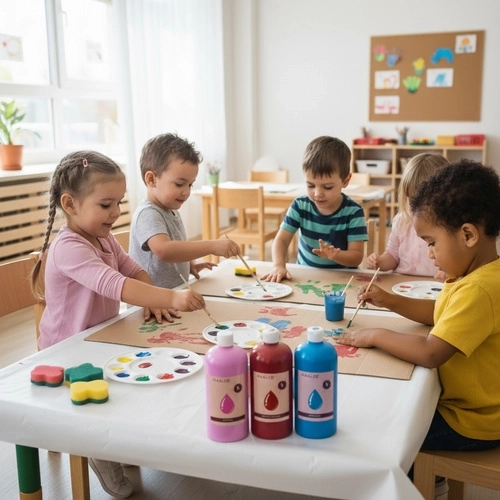 Bezpečné a umývateľné pre detské projekty
