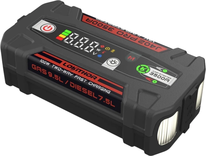 Lokithor J402 Pro štartovací zdroj 3500 A (88,8 Wh)