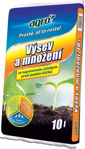 Substrát na výsev a množenie 10 l AGRO