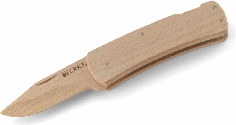Drevená stavebnica vreckového noža CRKT Nathan's Knife Kit 8,3 cm