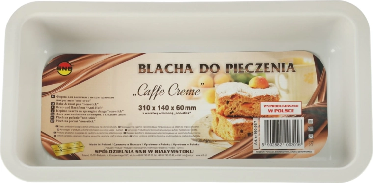 Plech na pečenie Caffe Creme 31 × 14 cm s nepriľnavým povrchom