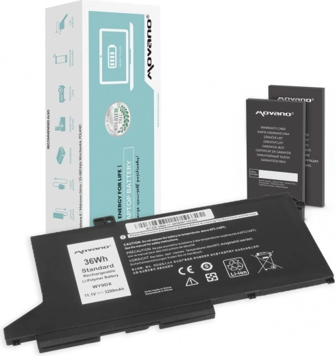 Batéria Movano pre Dell Latitude 5520/5420 a Precision 3560, 36 Wh