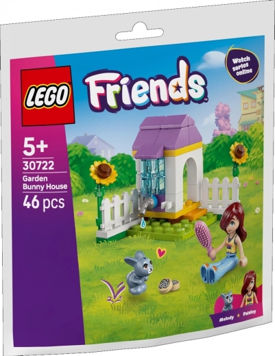 Friends domček pre králika na záhrade