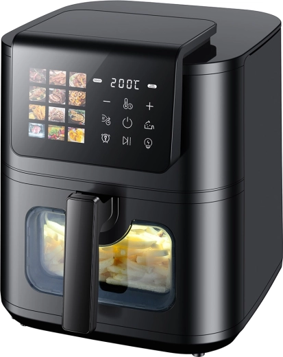 MalTec teplovzdušná fritéza AirFryer 2000 W 8 l