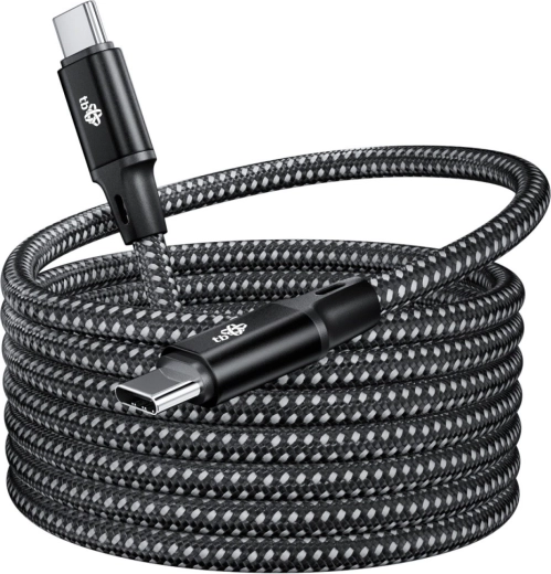 Magnetický kábel USB‑C na USB‑C 1 m čierny