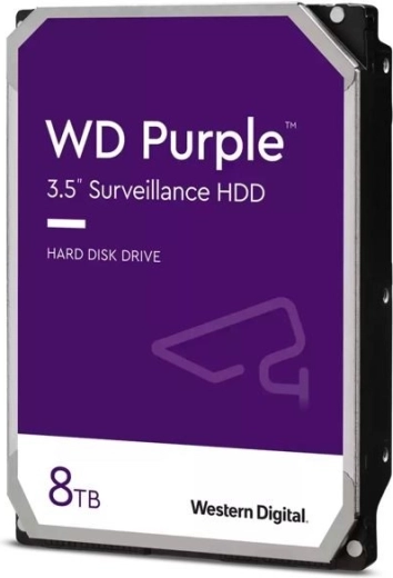 Purpurový 8TB 3,5-palcový pevný disk WD85PURZ