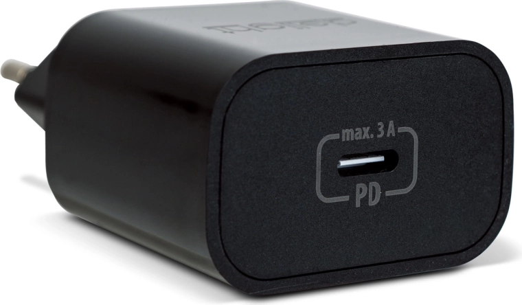 Sieťová nabíjačka USB-C PD 20 W čierna