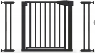 BabyProtect bezpečnostná bránka do dverí 75–110 cm čierna - 1 kus