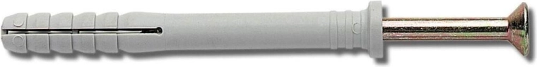 Zatlĺkacia hmoždinka 6 × 70 mm, 50 ks