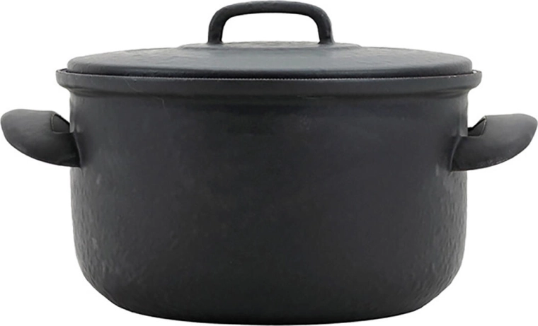 Smaltovaný hrniec s pokrievkou 16 cm, 1,5 l BSE