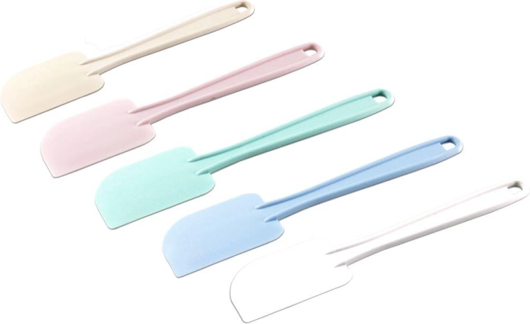 Kuchynská silikónová stierka 23,5 cm – mix pastelových farieb